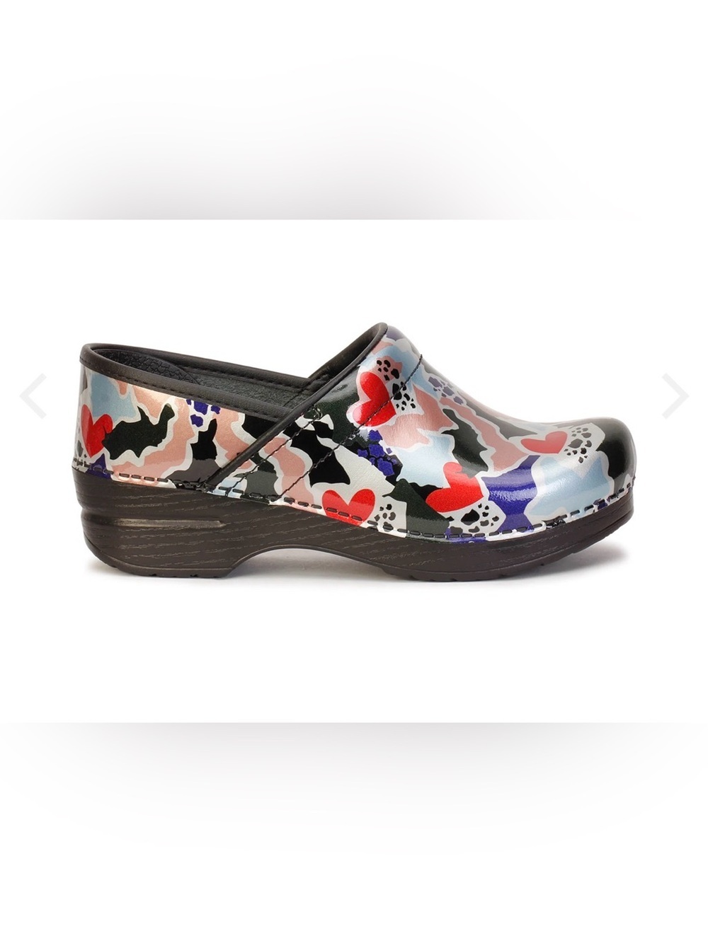 Dansko WOMEN'S PROFESSIONAL CLOG SHOES Slip On Fragment Patent 38 EU / 7.5-8 US